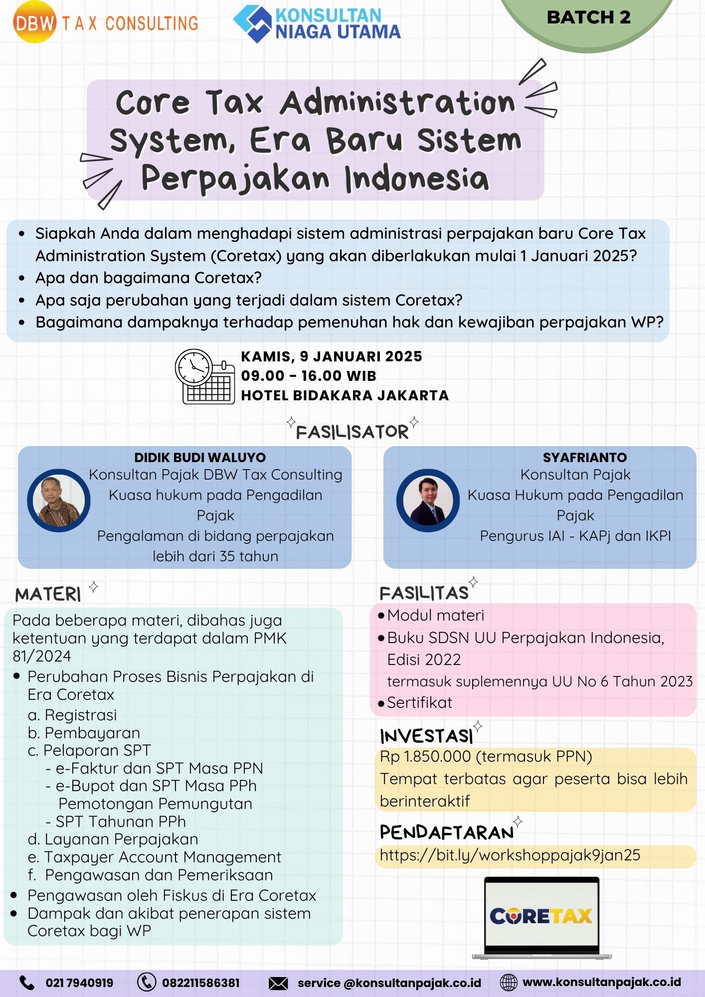 Seminar tentang Core Tax